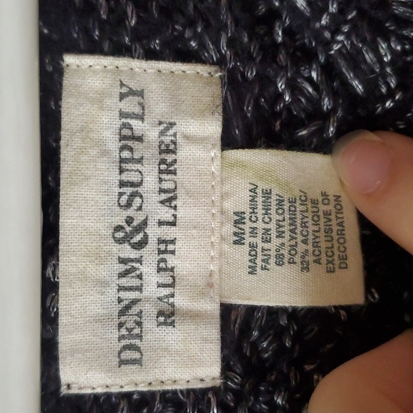 Denim & Supply Ralph Lauren Gray Cable Knit Sweater - Picture 6 of 8